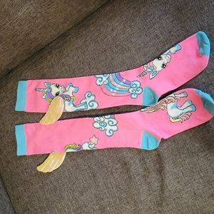 SALE 2 FOR 10!! Cute kids unicorn socks